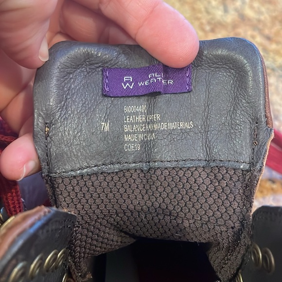 Bionica Whiskey Brown Leather Boots Women’s Size 7, EUC - Picture 5 of 6